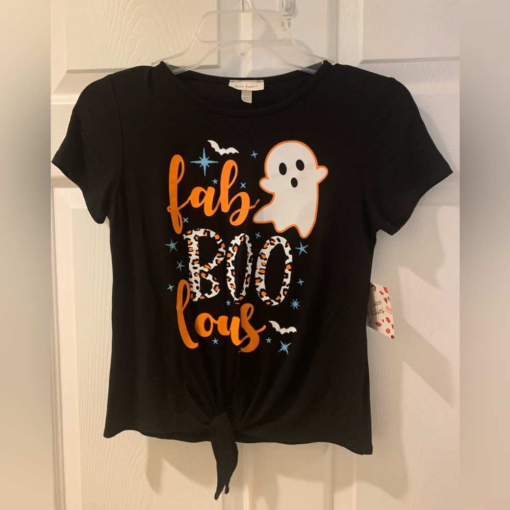 Juniors. Girl. Small. Halloween shirt. NWT